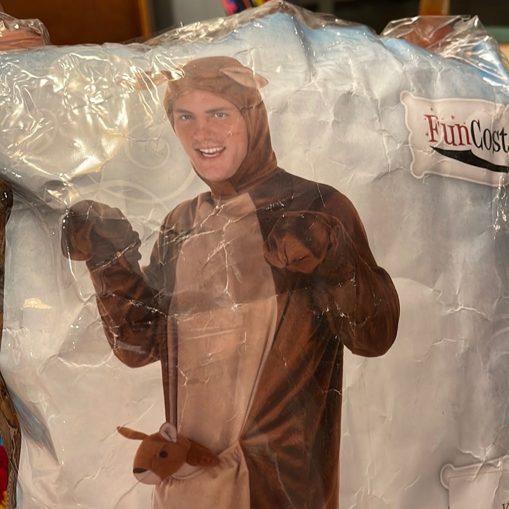 Halloween Kangaroo Comfy Wear Adult Costume